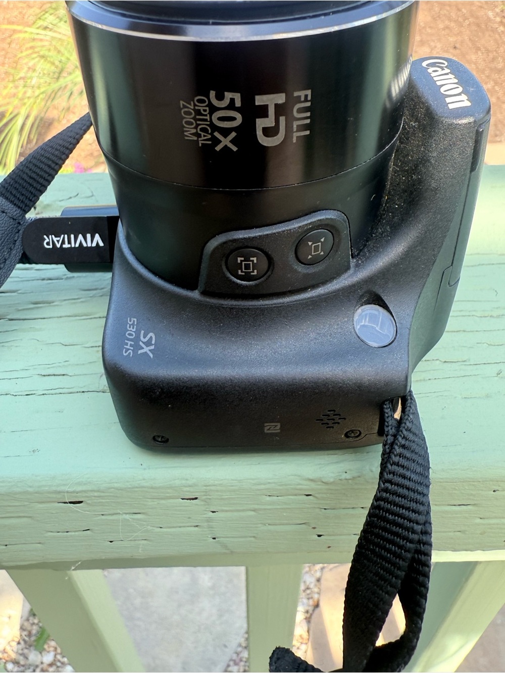 Canon Black Compact Camera with Tripod Mount